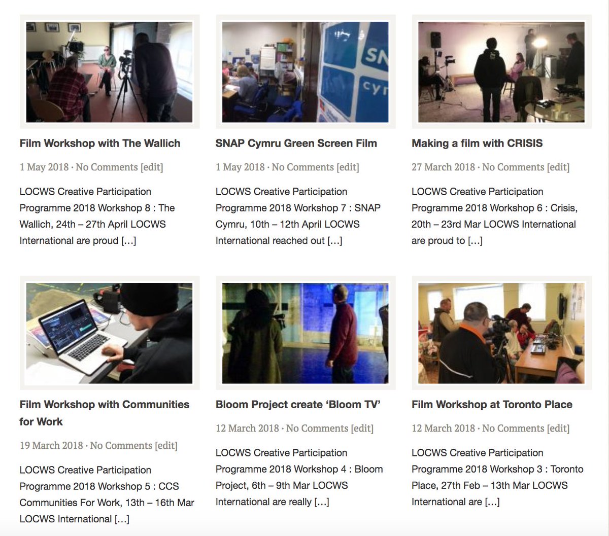 Locws_Art's tweet photo. Have you read our newest blogs? #SwanCommFilmFestival #Community #Films @InfoSwancomm https://t.co/baf7TXj13i