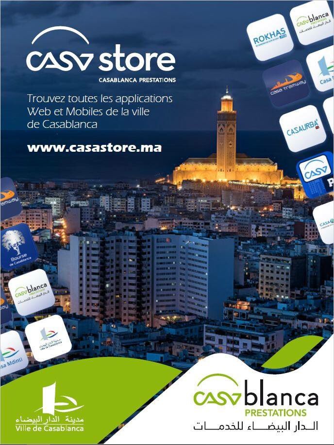 CasaStoreMa's tweet photo. Découvrez les meilleures applications web et mobile de la ville de Casablanca sur : https://t.co/yTx2OWGo6e
#CasaStore #MobileApplication #TransformationDigitale https://t.co/HObTshMPrc