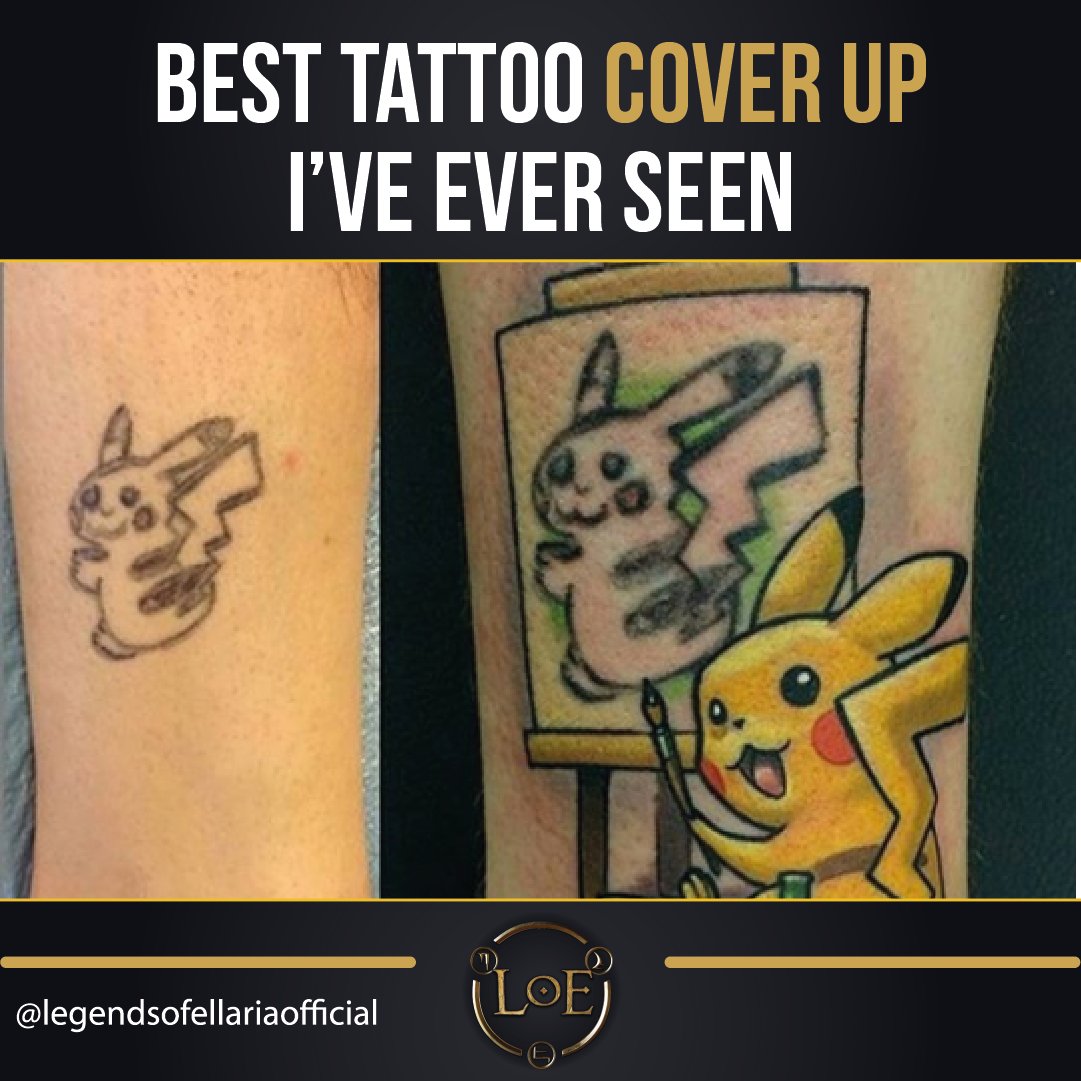 UPDATED 40 Classic Pikachu Tattoos #19 UPDATED 40 Classic Pikachu Tattoos