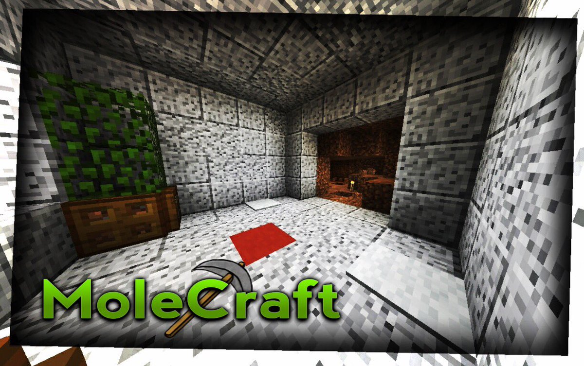 KeinNameNet's tweet photo. 🔈Der erste Spielmodus MoleCraft ist endlich fertig! Auf gehts mit den nächsten Spielmodis 🙈😏 https://t.co/qiVsq1YKep