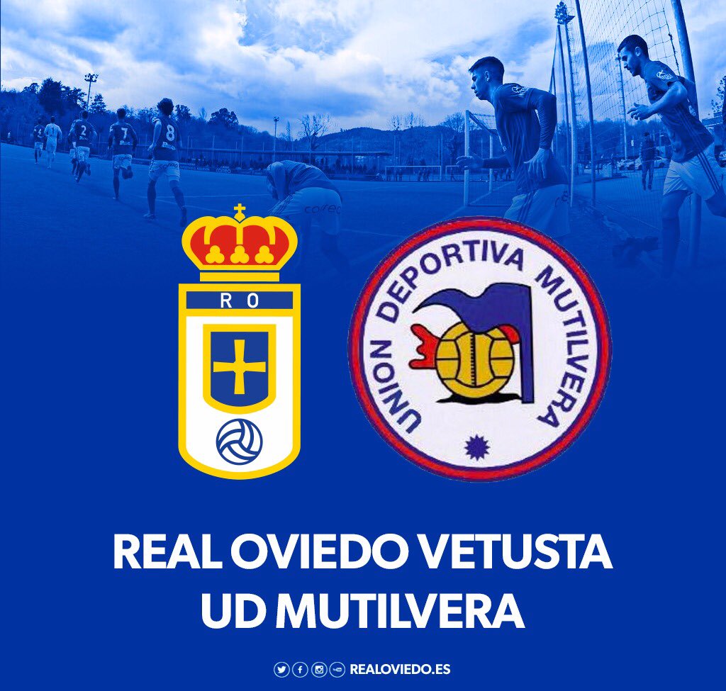 PLAY OFF DE ASCENSO
Ida: 19/20 de Mayo (Mutilva)
Vuelta: 26/27 de Mayo (Oviedo) 
#VamosVetusta