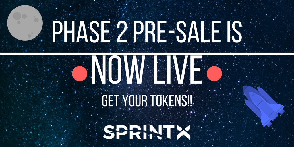 SprintxICOMaker's tweet photo. 🚀🚨Phase 2 is LIVE 🔴 NOW🚨🚀
• 1 $ETH = 1112 $SPTX. Minimum of purchase is 0.5 ETH 
• 25% BONUS during Phase 2 
DON'T MISS OUT‼️😱
Get your tokens now at https://t.co/0zKqTyp0Ki

#LetsMakeItReal #ToTheMOON #Cryptocurrency #Blockchain #Bitcoin #Ethereum #TokenSale #Bounty https://t.co/E7o3jiKNU7