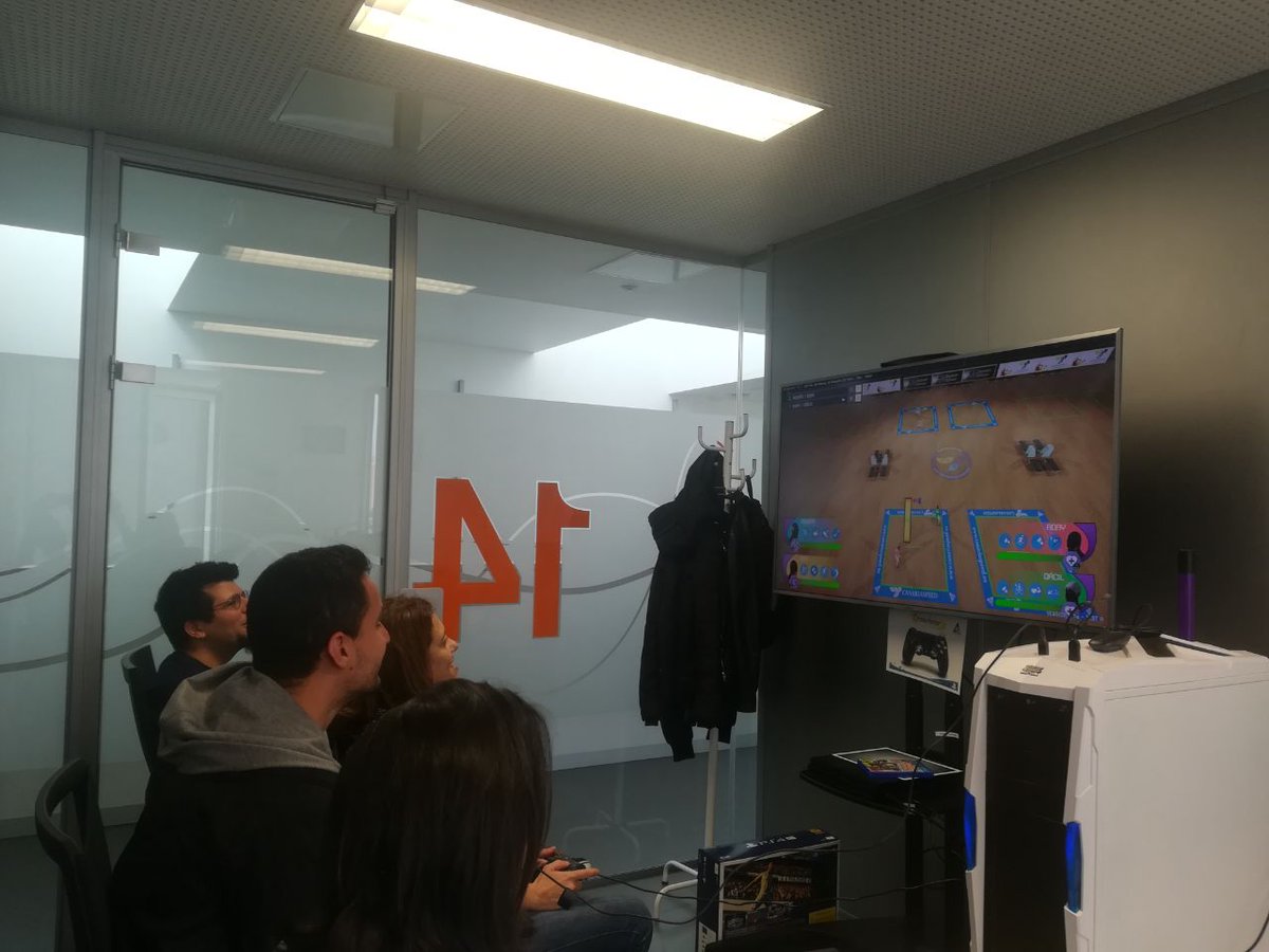 DaydreamSoftwar's tweet photo. Testing day! Thank you everyone for helping us to improve. Positive feedbacks😍😍🏸🏸😍😍 @PSTalents #Crossminton #Ecrossminton #DaydreamSoftware #PlayStation #PS4 #videogames #indiedev https://t.co/Tl5W6XJDCO
