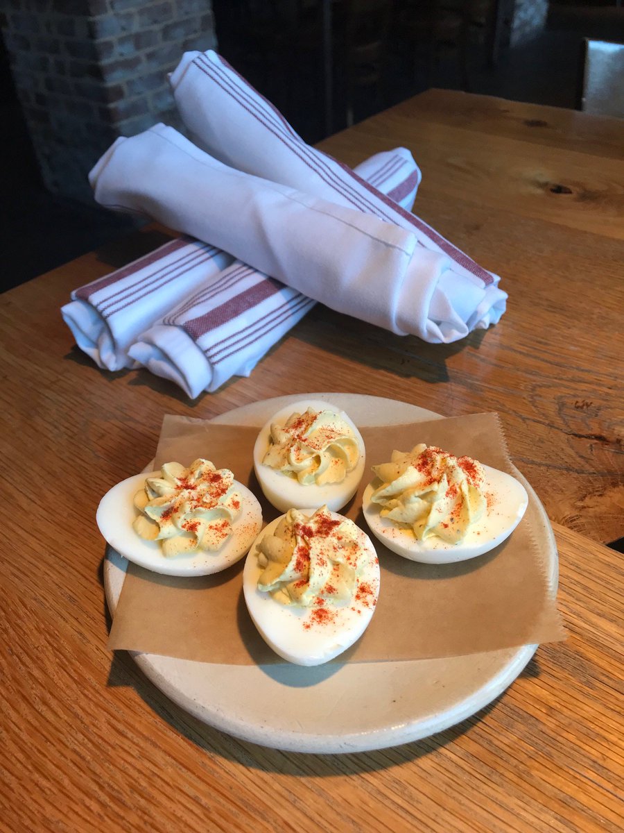 Proof_Provision's tweet image. May is National Egg Month. Try our Next Level Deviled Eggs in honor of this delicious holiday! So good, you'll want to order a dozen! #nationaleggmonth #Edgarspandp