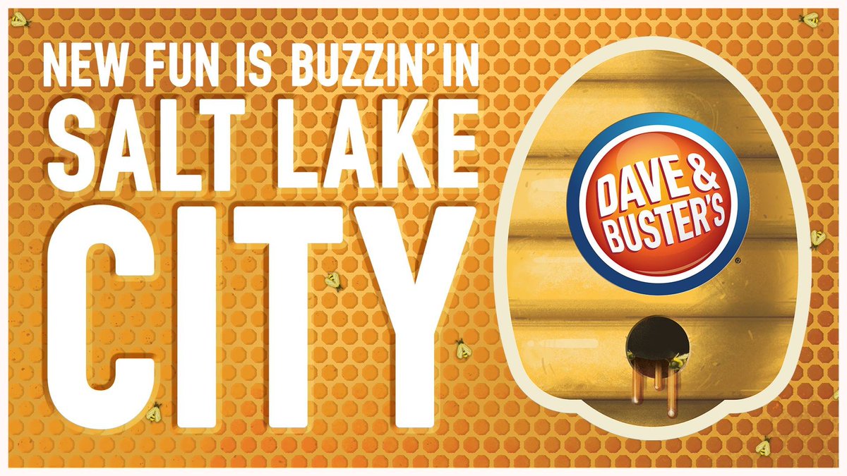 slcecondev's tweet image. Congratulations and welcome to #SLC @DaveandBusters  --  opens TODAY @shopthegateway !! Grand opening details here: goo.gl/GKs3dt