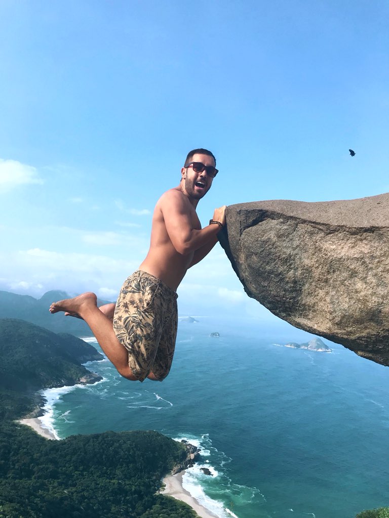 superando o medo de altura 😂✌🏽🍃