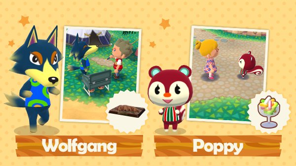 Isabelle on Twitter: "Meet Wolfgang and Poppy! These new campers love  modern furniture. Poppy adores the sweets minilamp and Wolfgang loves Ayers  Rock. Make your camp cozy and invite them over! #PocketCamp