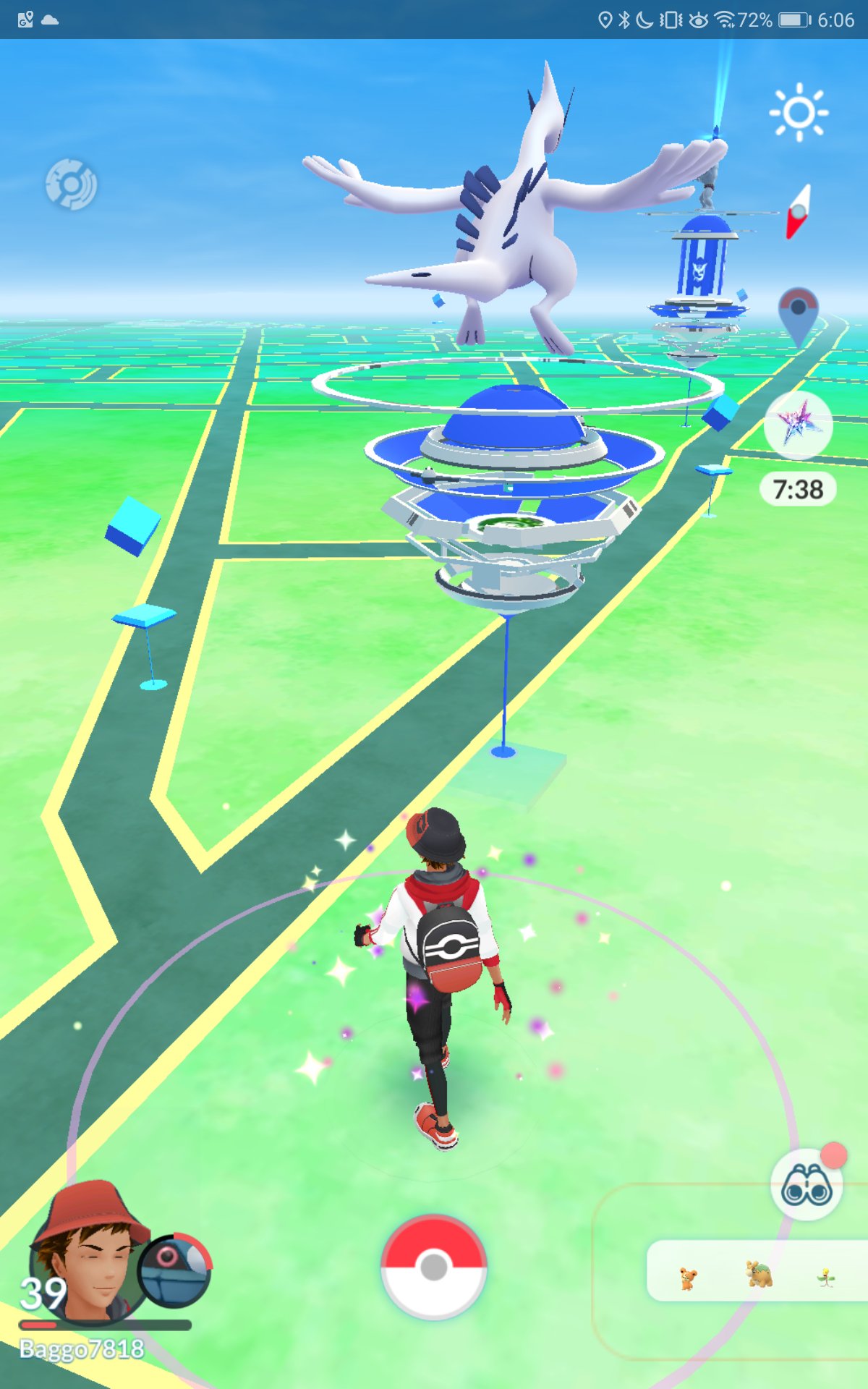 تويتر あいびーおやじ على تويتر 朝からポケモンgo ラティオス待っていたらバーン 何とルギア降臨 なぜだ なぜだ ラティオスどこいった でもせっかくだから採っておこう ヤッター 色違いゲット ポケモンgo レイドバトル ルギア ラティオス T Co