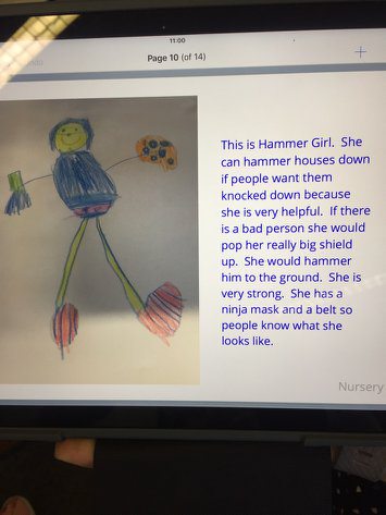 MilnathortPS's tweet photo. Our own collaborative Storytelling is underway #NDLW18 with @MilnathortPS nursery using technology to take forward of our own character @EducationScot Agent Braw from Loch Ness Secret Service #literacy #digischools Looks like another LLSS agent has joined her #Braw https://t.co/XxTBtpeHV8