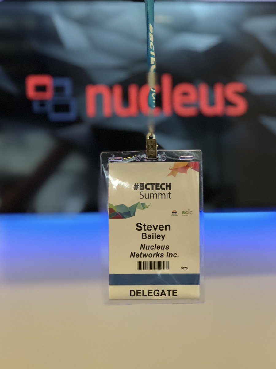 stevebviley's tweet image. Are you heading to the #BCTechSummit this week? Let&apos;s connect! #BCTech #yvrTech @yourNucleus