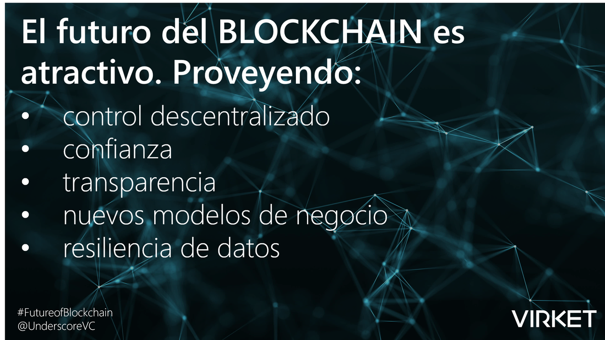 virketgroup's tweet photo. Los 10 sectores susceptibles a disrupción por #blockchain en los próximos 5 años: 1. Transacciones financieras, 2. Micropagos, 3. Banca
4. Cad. de suministro, 5. Crowdfunding, 6. Interc. de valores, 7. Votación, 8. Cuid. de la salud, 9. Almacenamiento nube, 10. Propiedad virtual https://t.co/k0gWdHaqm2