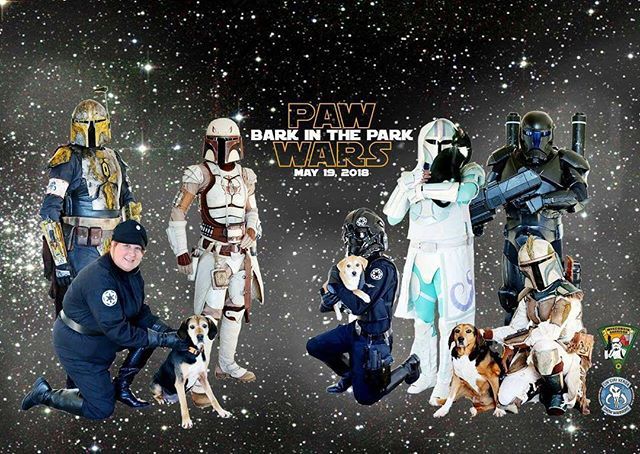 WIGarrison501st's tweet photo. Join the #501stlegion #WiGarrison and the Mandalorian Mercs of Wisconsin: @cinciriverda available for the Fox Valley Humane Association's Bark in the Park! The event will include a pet-friendly photo booth, pet-friendly build your own ice cream sundaes… https://t.co/jfqn0Q0bID https://t.co/TQauQapCRV