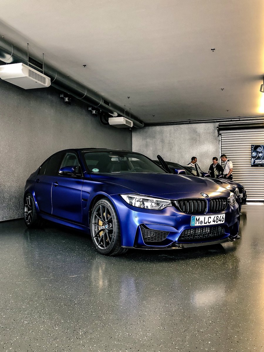 So, we spent today mostly behind the wheel of this pretty piece of machinery. The New M3 CS 😍 Can’t tell you much yet, but stay tuned on mrgoodlife.net for words very shortly 🙌 <a href="/BMW_UK/">BMW UK</a>