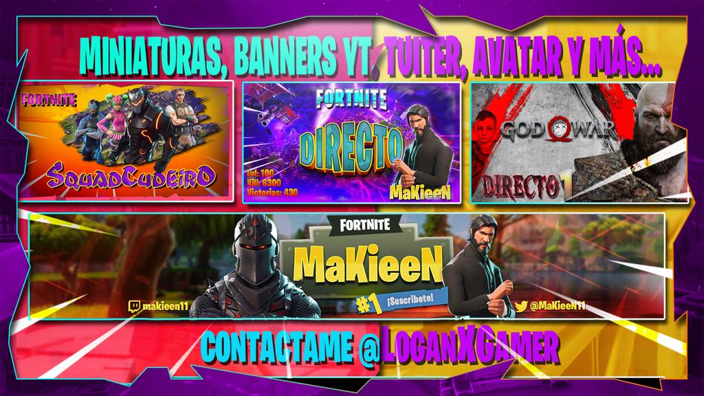LoganXGamer's tweet photo. Te puedo ayudardar con tus diseños,  contactame y dale un toque especial a tu canal...
@venevlogs @ComYoutubeVE  
@Promo_YT @Promox_YouTube  
@youtubers_rt__ @influencersGQ
@UnionGamerYT @foro_tuber https://t.co/NI5aMAveDC