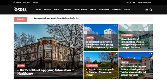 bdtask's tweet image. The Osru is 100% Professional and tested News portal. You can use this application for your newspaper and article publishing. #Bdtask #Newspaper_Script
codecanyon.net/item/osru-auto…