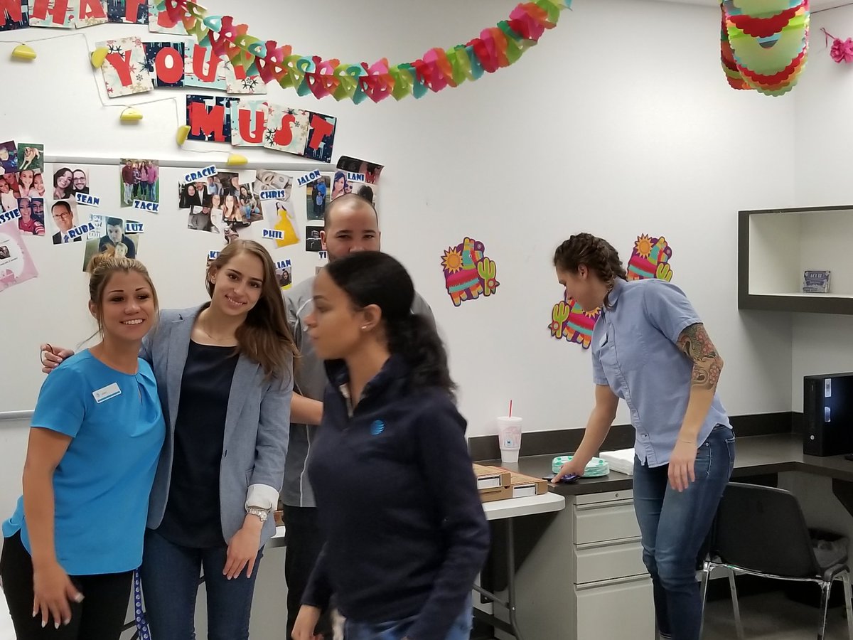 Celebrating April Business Internet Sales Success with Fulp, Ivana and the Hurst Retail Team. Go Team!