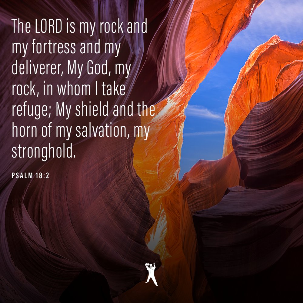 BishopJakes's tweet photo. "The Lord is my rock and my fortress and my deliverer, my God, my rock, in Whom I take refuge; my shield and the horn of my salvation, my stronghold." - Psalm 18:2 https://t.co/zF4jho2bIv