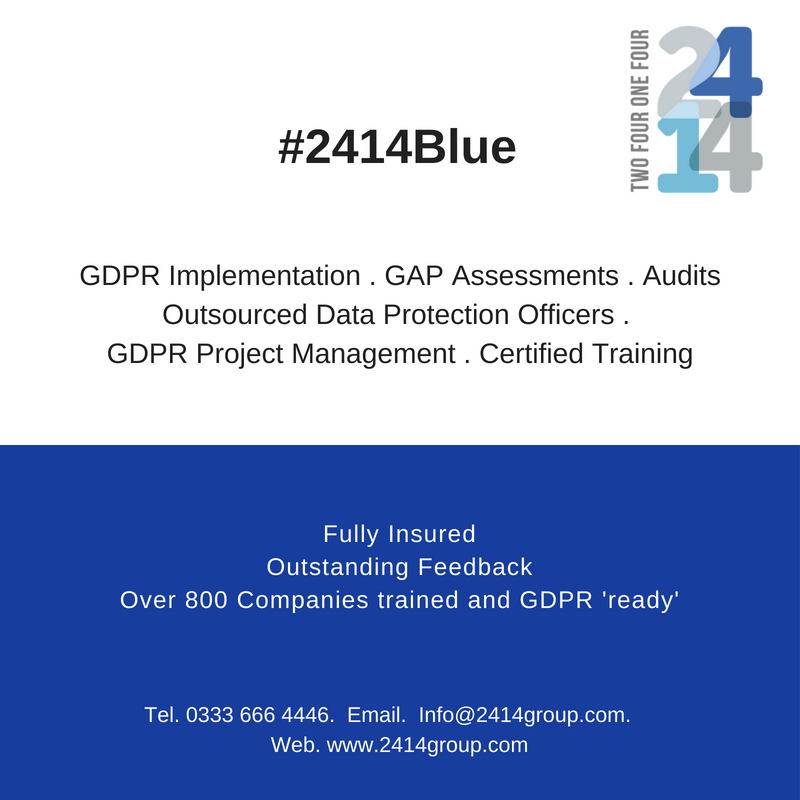 2414Blue's tweet image. GDPR HELP | GDPR HELPLINE | GDPR HELP FOR CHARITIES | GDPR HELP FOR SMALL BUSINESSES | GDPR HELPLINE NUMBER | GDPR HELPSHEET | GDPR HELP UK | GDPR HELPLINE FOR SMALL BUSINESSES #gdprhelp buff.ly/2Ji9f9G