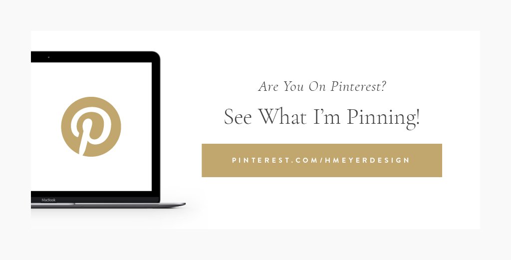 Are you on Pinterest? Follow along and see what I'm pinning! hollymeyer.co/2G3Rj0A