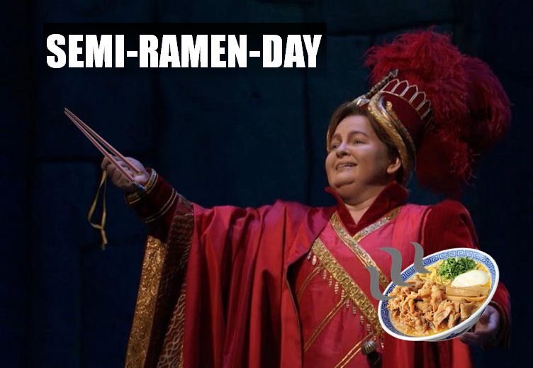 MetOperaGuild's tweet photo. Monday? More like MUNCHIES, right?! #OperaPuns #MondayPunday https://t.co/9D0GZxR0dx