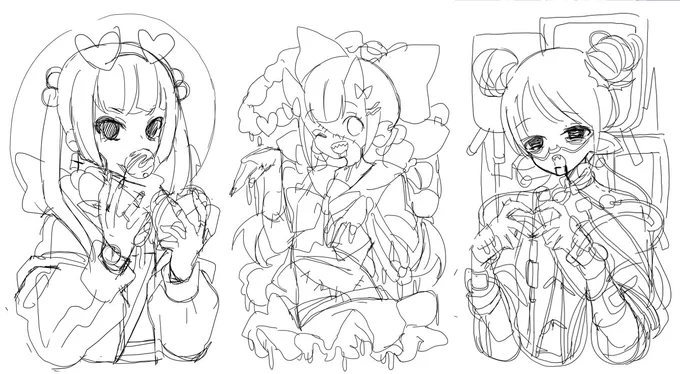 /wip/ New girls incoming ~
Nonstop eater, Zombie girl and The vampire who needs blood transfusions ~ 