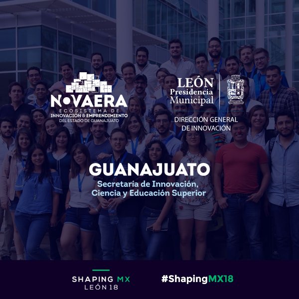 LeonShapers's tweet photo. Nuevamente de parte de todos los Shapers te agradecemos muchísimo por la confianza y apoyo @novaeramx 👏🙂 #ShapingMX18 https://t.co/auP9SWNkTL