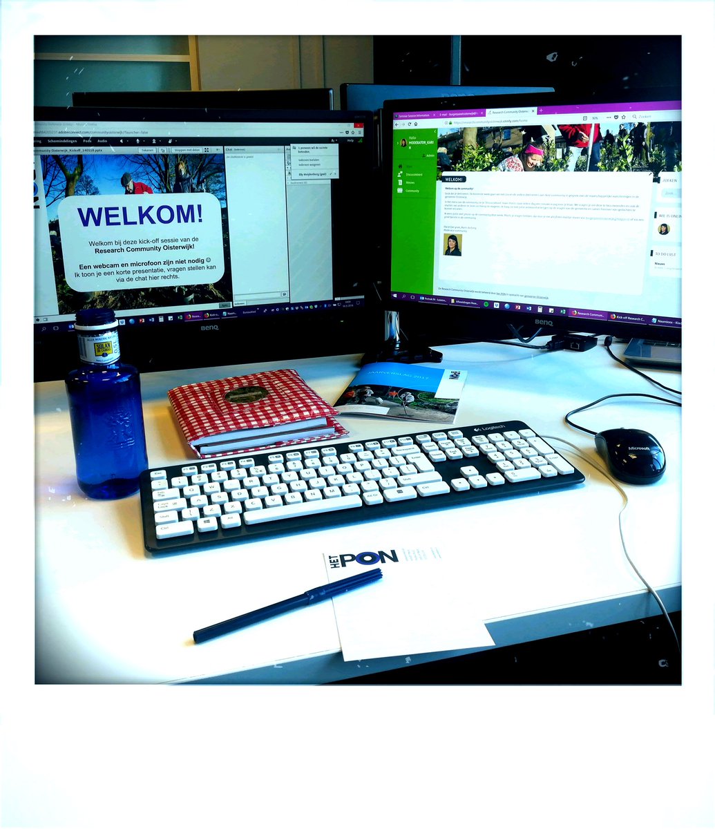 Komende week mag ik de communitymanager zijn van Research Community Oisterwijk. Online in gesprek met 70 inwoners over het sociaal domein:) <a href="/hetPON/">Edi</a> <a href="/gem_oisterwijk/">Gemeente Oisterwijk</a> #researchcommunity #onderzoek #burgerparticipatie #lovemyjob
