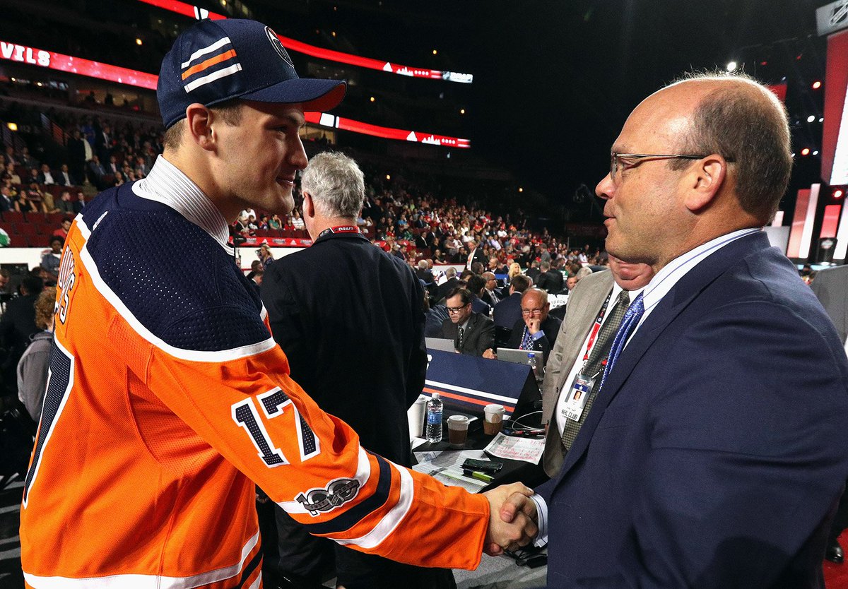 EdmontonOilers's tweet photo. The #Oilers have signed Stuart Skinner to a three-year, entry-level contract, fresh off the goaltender capturing @TheWHL championship with the @SCBroncos last night. https://t.co/k4CwayT1uo