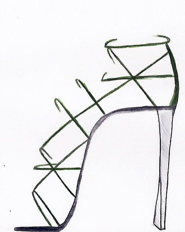 MetoyerDesign's tweet photo. This Mondayβs βοΈ #drawoftheweek features, βStay Strappyβ | an original by Nicole Metoyer.
#copyright #trademark #houstonfashion #heels #stilletos #shoedesigner #fashiondesign #drawing https://t.co/WW3hPpNneR
