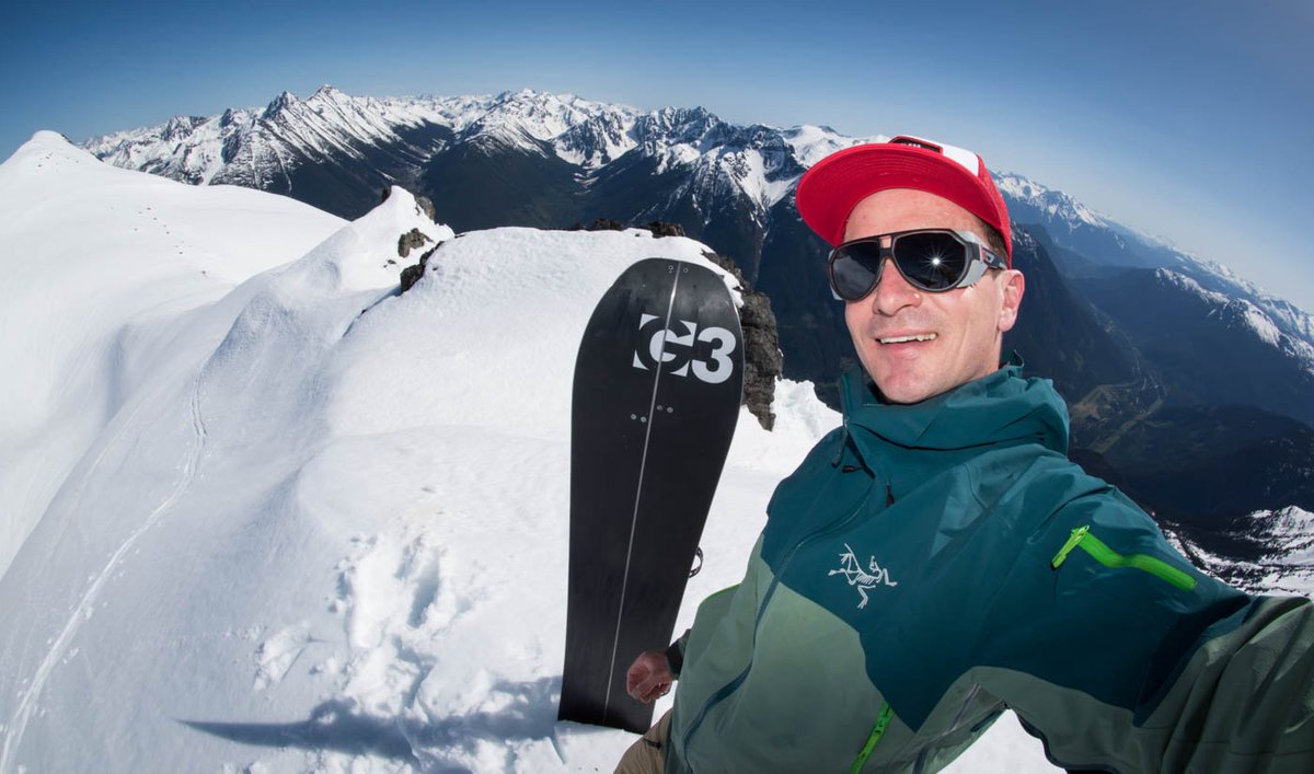 Approaches are long 'n warm this time of year but well worth it. Pat Mulrooney on Birkenhead Mountain yesterday. Photos by Danielle Balik.