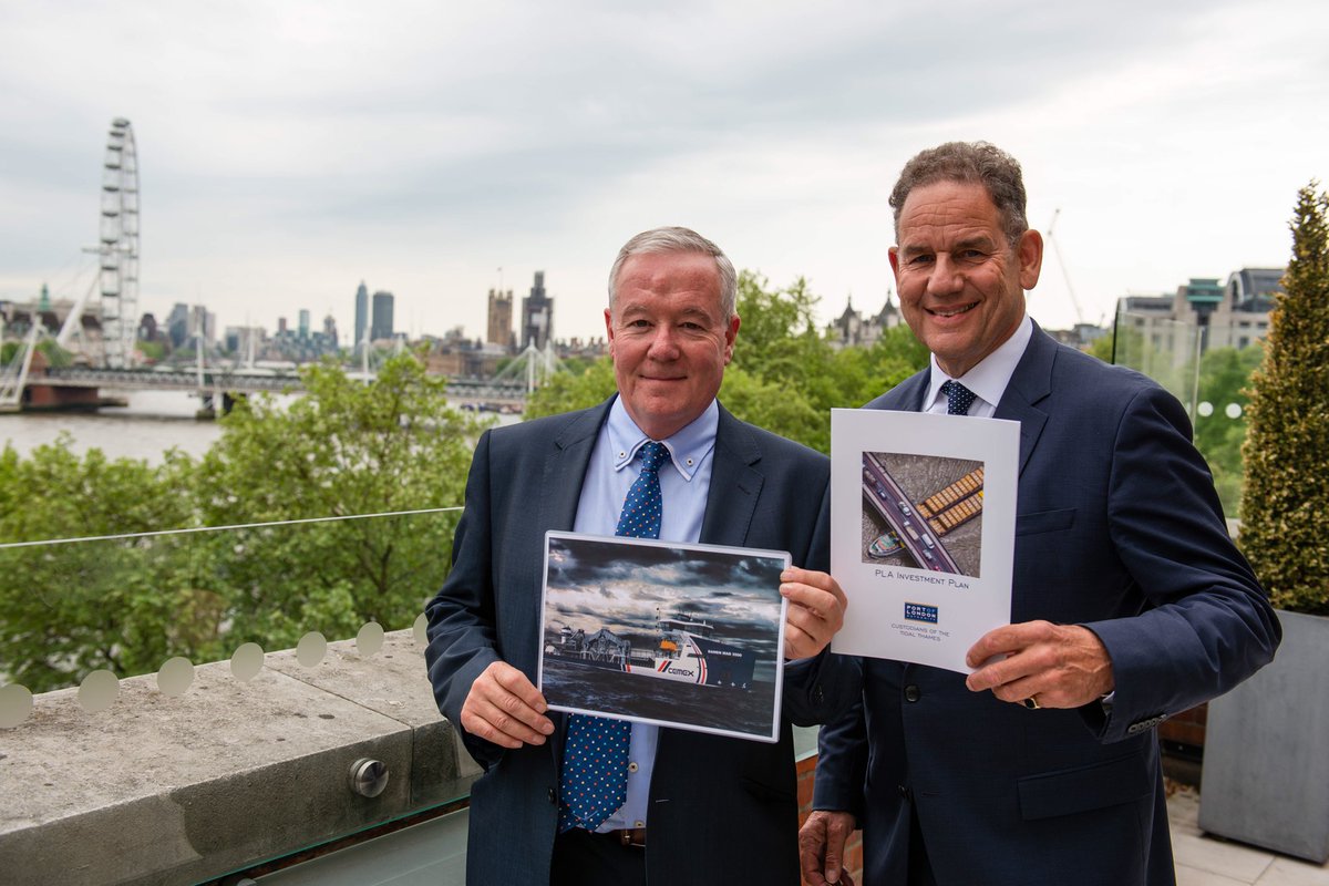 Our Investment Plan, launched today, is aimed at accelerating delivery of the goals in the #Thames Vision and diversifying our income streams.  The first new investment under the Plan is with <a href="/CEMEX_UK/">CEMEX UK</a> Find out more: pla.co.uk/Port-of-London…