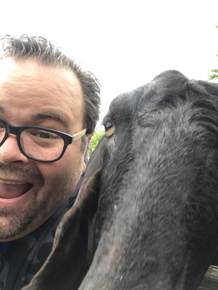 teacherspet75's tweet photo. @CanaanSchool @PatMedSchools One of these animals will eat right out of your hand-the other animal is a goat... https://t.co/dc68pnd9NH