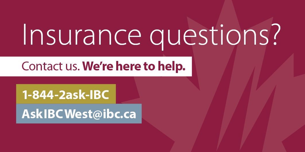 If you've been impacted by recent floods, please contact us with your insurance questions. We're here to help. #BCflood