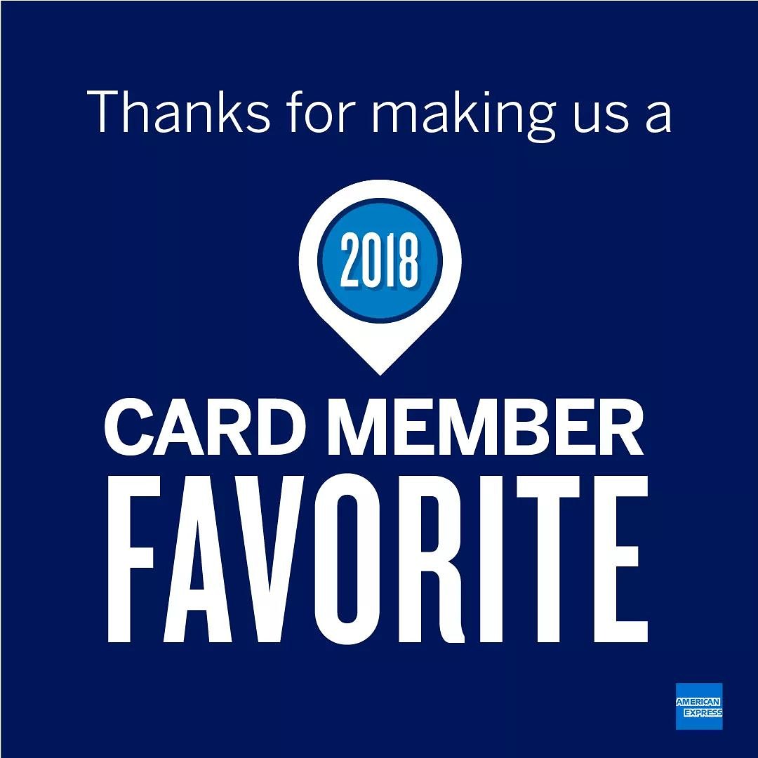 TakeoutGuys's tweet photo. We are happy to announce that we have been named a 2018 American Express® Card Member Favorite. Thank you to our loyal customers and clients who continue to support us. #MemberFave https://t.co/HsiDsldHt2