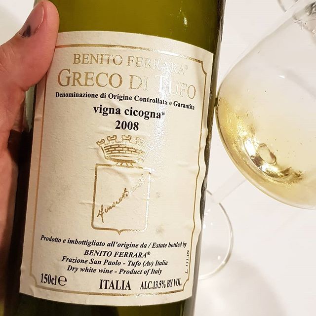 Only three words for this bottle: what a wine! #grecoditufo