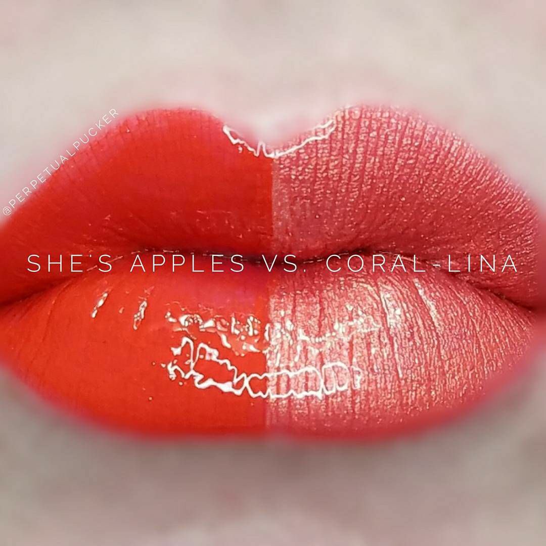 SaluteToBeauty's tweet photo. She’s Apples 🍎 Or Coral-Lina?  #lipstick #summertime https://t.co/MnSozIBDck