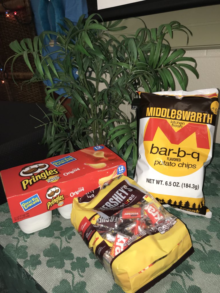 Recently, members of The Current put together a care package for Mr. Caufman with some encouraging messages and tasty treats. Thank you to everyone who donated or helped out 🐾🇱🇷😊 #centralizedlove
