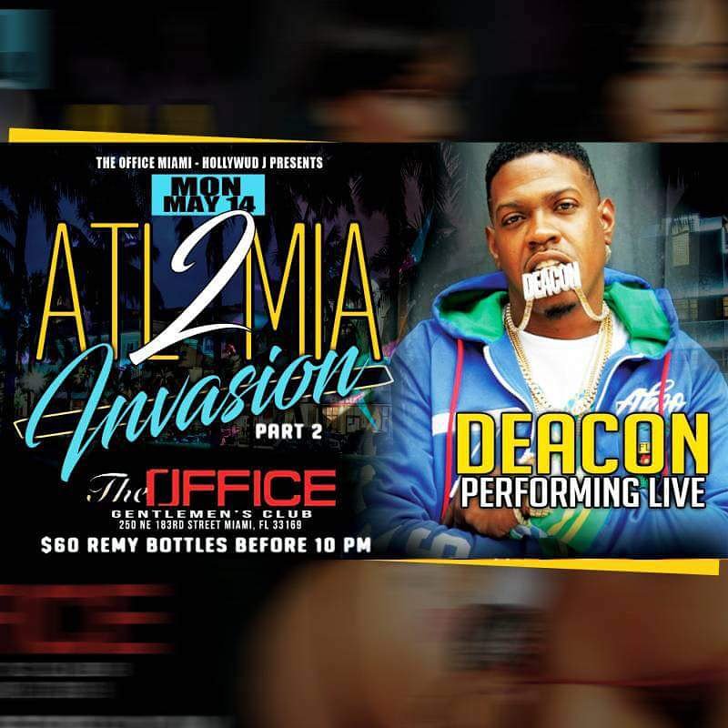 iamCedHollywood's tweet photo. He's Back In Miami Our Artist Da Deacon Can't Be Stopped!!! Performing Live Tonite At The Office!!! #Rollingloud #MuthaF$cka ๐ฃ
๐ก๐๐ฅ๐๐โญ๏ธ ๐ก๐ #Miami
#SouthFlorida Get #lit ๐ฅ๐ฅ#DaCongregationEnt ๐ฅ๐ฅ๐ฅ@Deacon305 MuthaF$cka Everything is #Coolio ๐จ๐จ
#God1st #GodisGreat https://t.co/37A2uNPz7O