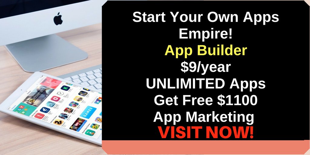 #HappyNewYear2017 Build  Apps Get App Builder $9 a year Visit Now   bit.ly/2E7KxHL