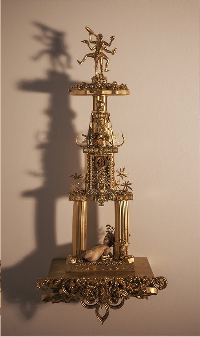MofDP's tweet image. David Freeman's Cartel Trophies represent a system of complexities + contradictions of the identities of good + bad battling one another. His pieces were featured at the #DrugPolicyMuseum in Mexico City from May 4-6.

📷©️Janet Jarman/Redux for @OpenSociety