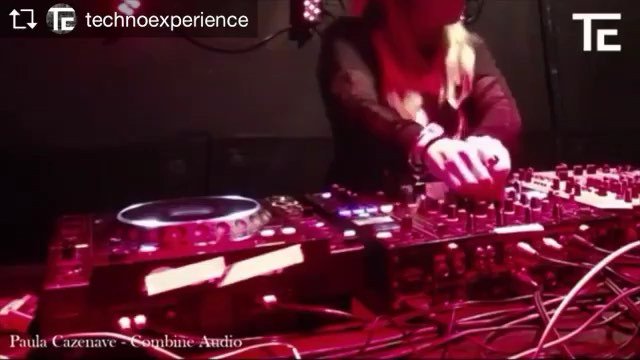 paulacazenave's tweet photo. Gran tarde pasamos ayer con los amigos de @technoexperience en Barcelona. Gracias a todos los que vinisteis. Video completo disponible en mi página de Facebook. 🎧 1st Track ID: J-Dam - Sinister @combineaudio #techno #technoexperience #texlive #barcelona #domingo #sundaytechno https://t.co/AhPP8oQ7la