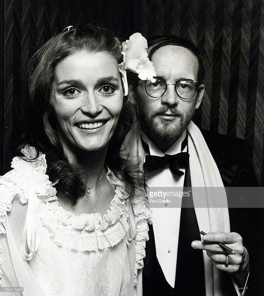 Margot Kidder and Michael O'Donoghue at the presidential premiere of  SUPERMAN, 12/10/78, image size:915x1024