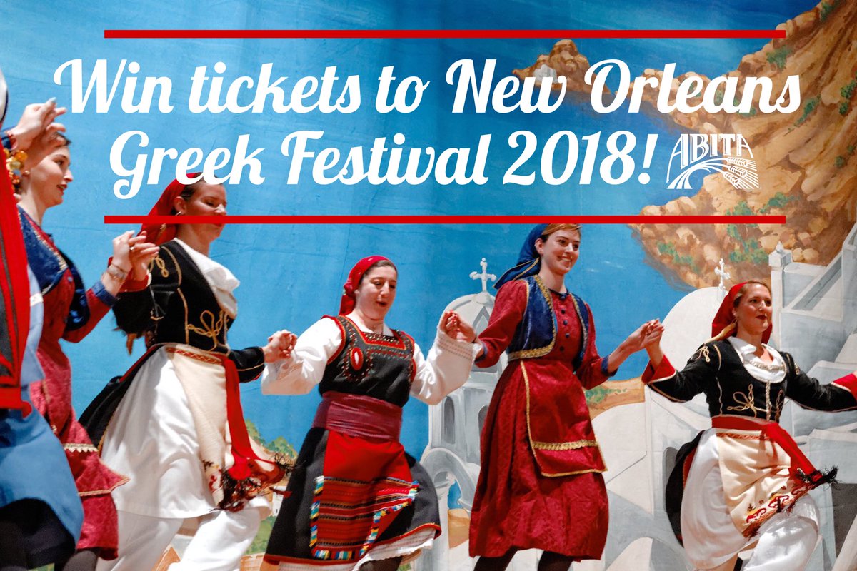 Abita Beer is kicking off American Craft Beer Week with #NOLAGreekFest tickets! Enter to win by giving us a follow and retweeting this post! Winners will be chosen Friday at noon (CST). #abitabeer #ACBW #giveaway