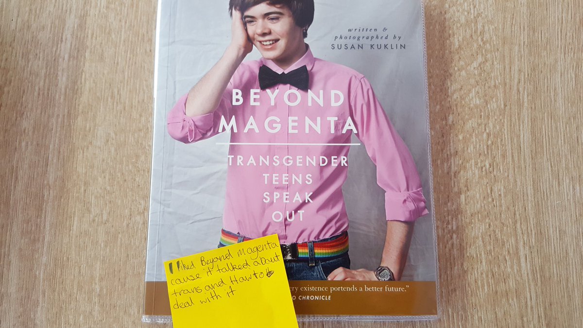 HarlawLibrary's tweet photo. Our new #LGBTQ titles were very popular #accshelfhelp @SLIC1991 https://t.co/UGVw5Kxb7g