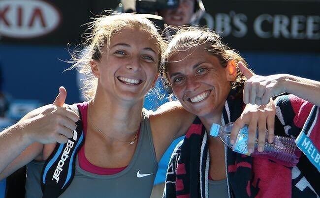 SaraErrani's tweet photo. Quello che abbiamo vissuto e’ incancellabile... Prenditi cura di te Cichi... 
Raise your voice, raise your game #justdoit #nikefamily @roberta_vinci https://t.co/DQQvCOfvti
