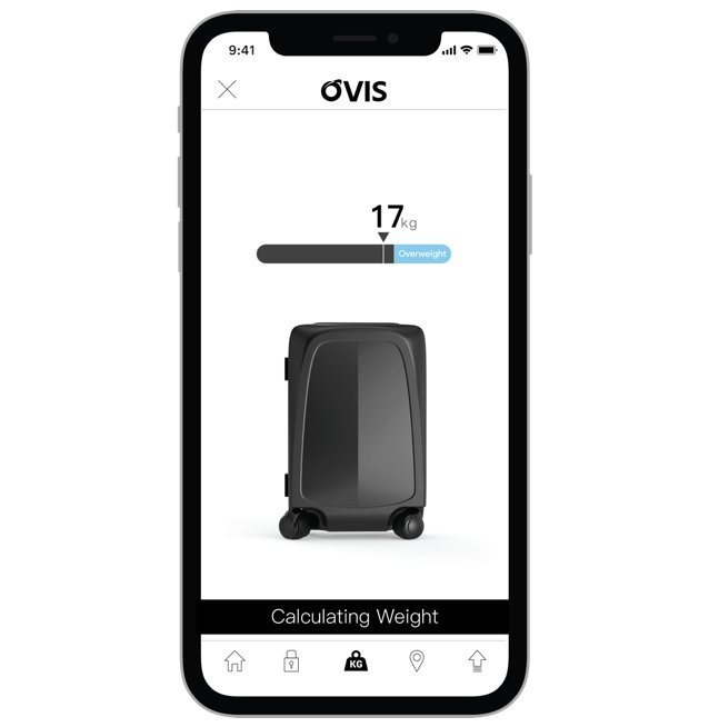 OvisByForwardX's tweet photo. Do you know Ovis can measure the weight of your belongings by simply calculating the friction of its wheels in motion? #OvisForward #OvisbyForwardX #SmartTravel https://t.co/eOTQQkDRHH
