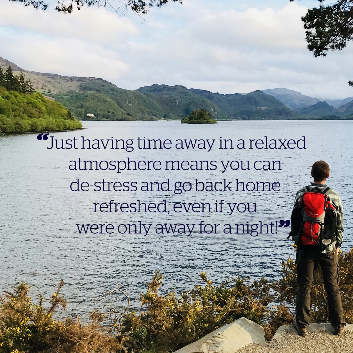 Today marks the start of #MentalHealthAwarenessWeek, during which 2018's theme is #stress. At YHA, we are committed to doing what we can to overcome health-related challenges. Our research shows that 61% of guests feel their wellbeing and enjoyment improved during a stay with us.