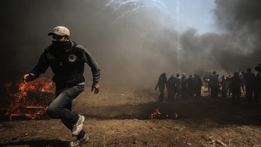 anadoluajansi's tweet photo. İsrail'den #Gazze'ye hava saldırısı https://t.co/054OUuLX9v

#Nakba70 https://t.co/xSAUbJ8z8J