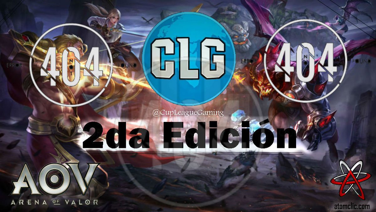 DraftChampions_'s tweet photo. 2/12 @TeamNotFound404
https://t.co/ZhXO6OCGoS
Liga CLG 2da Edicón
#AoVLATAM #AtomClic
#ArenaOfValor #CLG
Sigue la Liga en:
@CupLeagueGaming
Y en nuestro canal de YT: https://t.co/lIUJdhSbJW https://t.co/TUK3D5F6lx