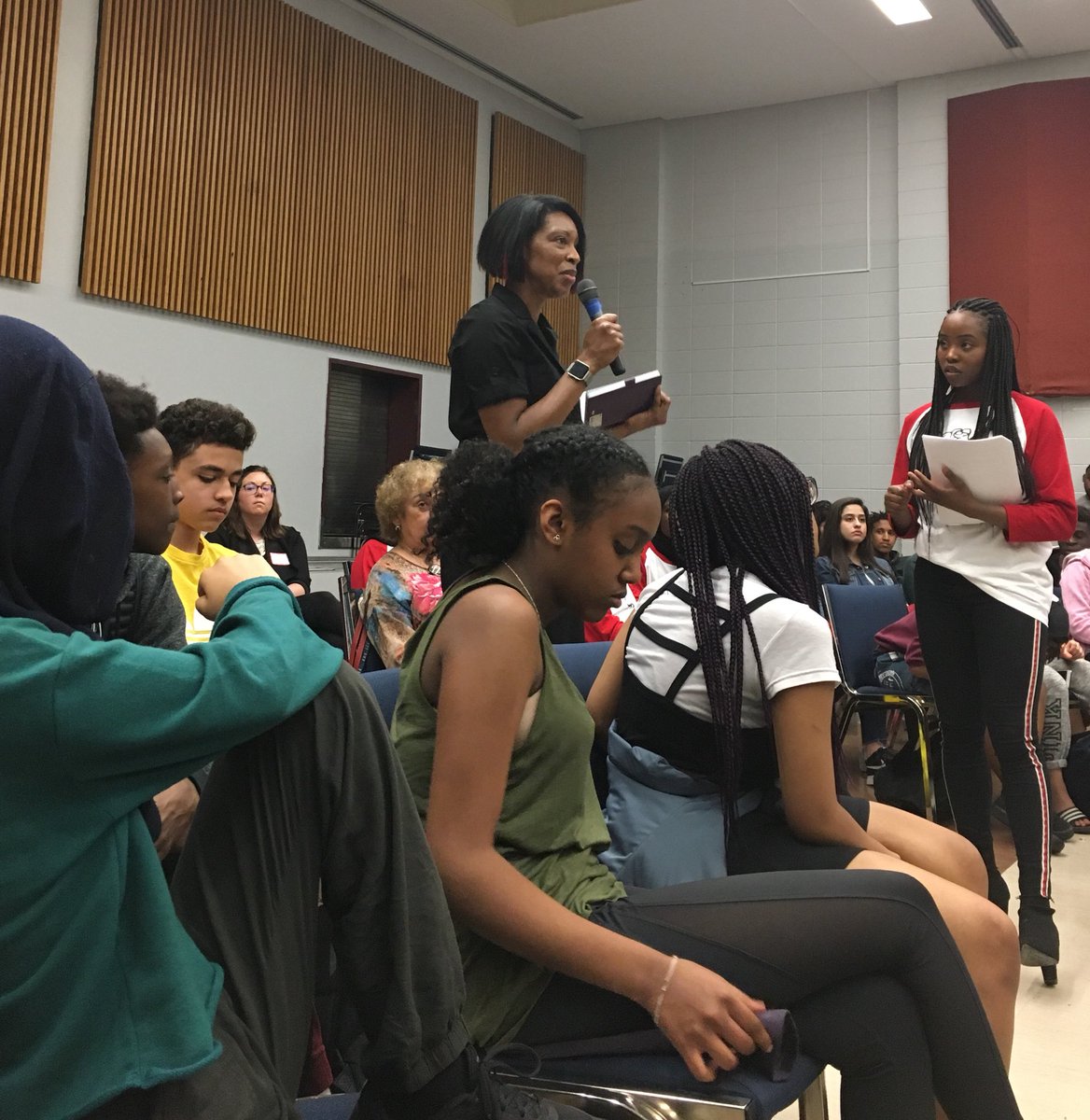 codavison's tweet photo. The importance of the voices of black educators at Black Youth Conference 2018 @OCDSB #BYC2018 https://t.co/Edxpe58tW3